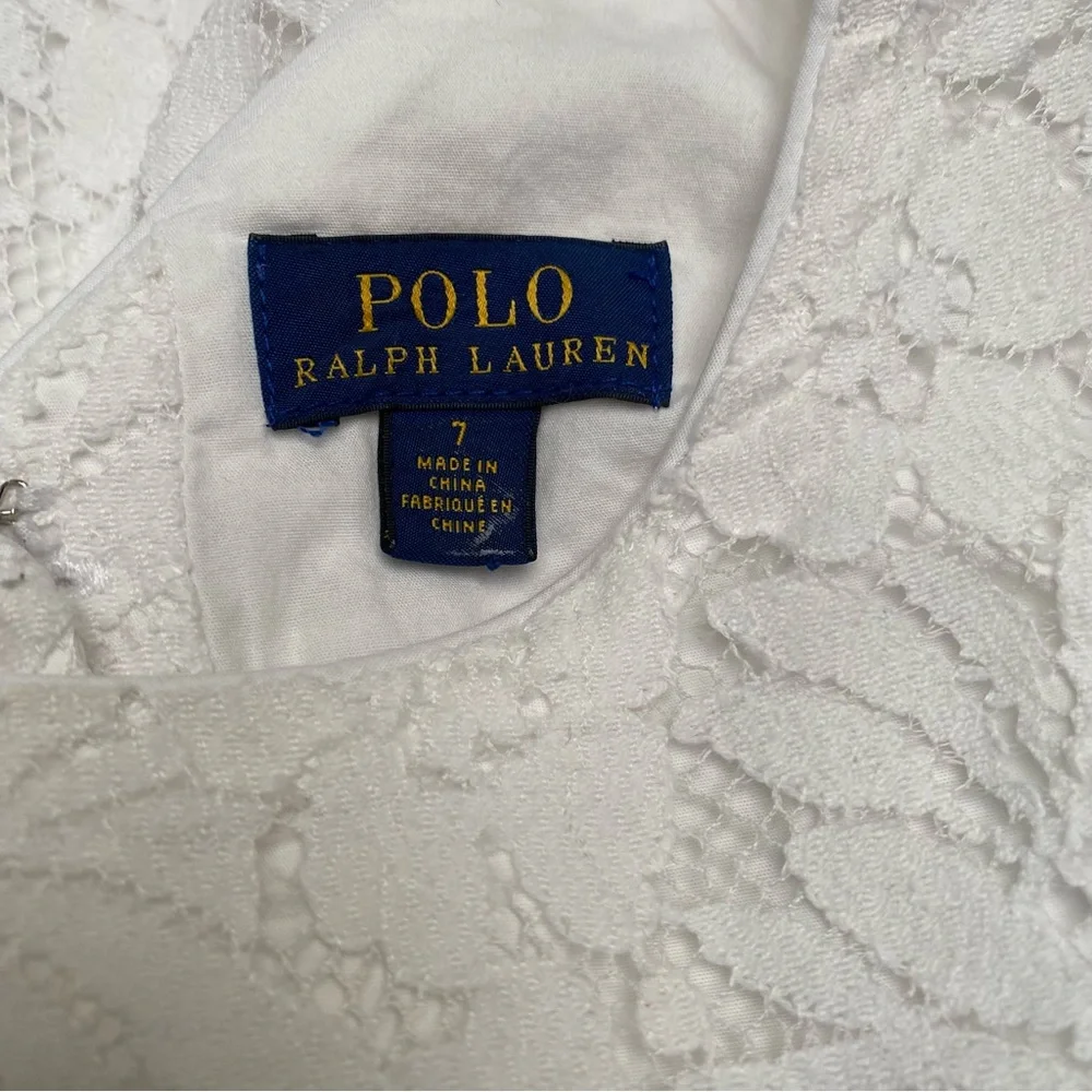 Ralph Lauren Special Occasion Floral Lace Dress
